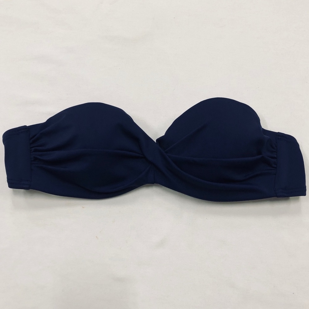 *3/$15*Victoria’s Secret Bandeau Top Navy Blue 34A